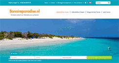 Desktop Screenshot of bonaireparadise.nl